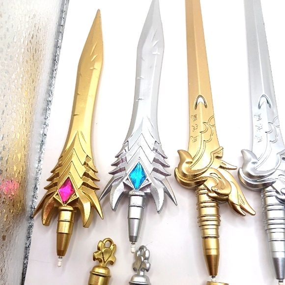 Lot of SIX Gold and Silver Color 7 inch Writing Pen + Letter Openers - Picture 7 of 8